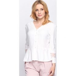 Biała Bluzka Cheeks of Rose. Białe bluzki longsleeves marki Born2be, s. Za 49,99 zł.