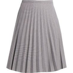 Spódniczki: Banana Republic HOUNDSTOOTH PLEATED Spódnica plisowana black white novelty