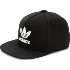 Czapka z daszkiem adidas - Ac Cap Tre Flat BK7324 Black. Czarne czapki damskie marki Adidas, z bawełny. Za 99,00 zł.