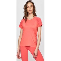 Adidas Performance - Top. Różowe topy damskie adidas Performance, s, bez wzorów, z poliesteru, z okrągłym kołnierzem. W wyprzedaży za 99,90 zł.