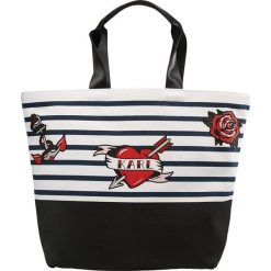 KARL LAGERFELD CAPTAIN KARL Torba na zakupy white. Białe torebki klasyczne damskie KARL LAGERFELD. Za 229,00 zł.