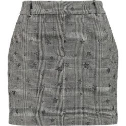 Minispódniczki: Miss Selfridge STAR CHECKED SKIRT Spódnica trapezowa black