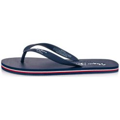 Pepe Jeans Japonki Męskie Swimming 2.0 42 Ciemnoniebieski. Szare klapki męskie Pepe Jeans, bez wzorów, z jeansu. Za 100,00 zł.