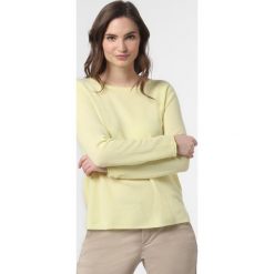 SvB Exquisit - Sweter damski z czystego kaszmiru, żółty. Żółte swetry damskie SvB Exquisit, bez wzorów, z kaszmiru, bez rękawów, bez kaptura. Za 699,95 zł.