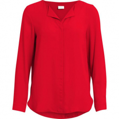 Bluzka "Lucy" w kolorze czerwonym. Czerwone bluzki damskie marki Vila & Co., xs. W wyprzedaży za 86,95 zł.