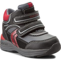Śniegowce GEOX - B N.Gulp B.B Abx B B741GB 050FU C0048 Black/Red. Szare śniegowce chłopięce Geox, bez zapięcia. W wyprzedaży za 209,00 zł.