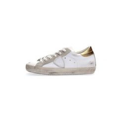 Buty Philippe Model CLLD VM11 PARIS. Białe trampki i tenisówki damskie Philippe Model, bez wzorów, bez zapięcia. Za 860,21 zł.