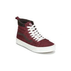 Buty Vans SK8-HI MTE. Czerwone trampki i tenisówki damskie Vans, bez wzorów, bez zapięcia. Za 479,00 zł.