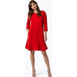 Marc Cain Collections - Sukienka damska, czerwony. Czerwone sukienki damskie Marc Cain Collections, na co dzień, bez wzorów, bez kołnierzyka, bez rękawów, proste. Za 799,95 zł.