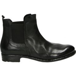 Botki - W997-07 SE NE. Czarne botki damskie skórzane marki Venezia, na obcasie. Za 699,00 zł.