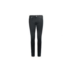 Spodnie z pięcioma kieszeniami Guess M72AN3R2DH0. Czarne spodnie męskie Guess, m, z aplikacjami. Za 249,00 zł.