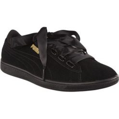 Damskie Sneakery Puma VIKKY RIBBON SATIN. Czarne sneakersy damskie Molly.pl, z satyny. Za 269,00 zł.