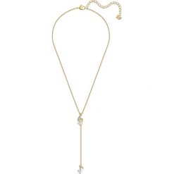 Swarovski - Naszyjnik Pleasant. Żółte naszyjniki damskie Swarovski, z kryształem, metalowe. Za 379,90 zł.