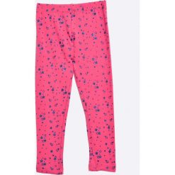 Blu Kids - Legginsy dziecięce 98-128 cm. Różowe legginsy dziewczęce Blukids, z bawełny. W wyprzedaży za 24,90 zł.