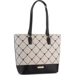 Torebka MONNARI - BAG8340-019 Grey With Black. Szare torebki klasyczne damskie Monnari, bez wzorów, ze skóry ekologicznej, klasyczne, bez dodatków. W wyprzedaży za 189,00 zł.