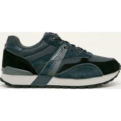 Napapijri - Buty. Niebieskie sneakersy męskie Napapijri, na sznurówki. W wyprzedaży za 319,90 zł.