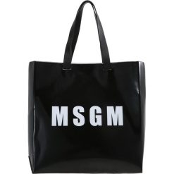 MSGM Torba na zakupy black. Czarne torby damskie na zakupy marki MSGM. W wyprzedaży za 684,50 zł.