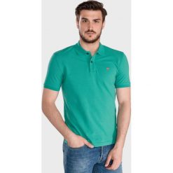 Napapijri Elios Polo Koszulka Zielony. Zielone podkoszulki męskie Napapijri, s, bez wzorów, z bawełny, bez rękawów. Za 274,95 zł.