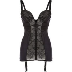 Gossard RETROLUTION Gorset black. Czarne body damskie marki Gossard, z elastanu. W wyprzedaży za 356,15 zł.