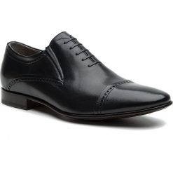 Półbuty ALDO BRUÈ - AB4058G-NT Blu/Scuro. Niebieskie buty wizytowe męskie Aldo Bruè, ze skóry, bez zapięcia. W wyprzedaży za 869,00 zł.