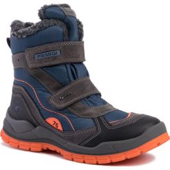 Śniegowce PRIMIGI - GORE-TEX 4395200 D Gr.S. Niebieskie śniegowce chłopięce Primigi, bez zapięcia, gore-tex. W wyprzedaży za 269,00 zł.