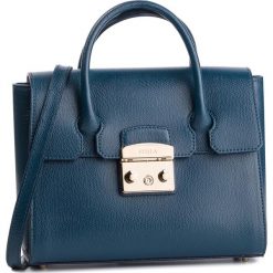 Torebka FURLA - Metropolis 1007260 B BGX6 ARE Atlantico f. Niebieskie torebki klasyczne damskie marki Furla, bez wzorów, ze skóry, klasyczne, bez dodatków. Za 1655,00 zł.