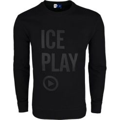 Bluza Ice Play By ICEBERG. Czerwone bluzy męskie ICE PLAY BY ICEBERG, m, bez wzorów, z dresówki, z włoskim kołnierzykiem, bez rękawów, bez kaptura. Za 199,00 zł.