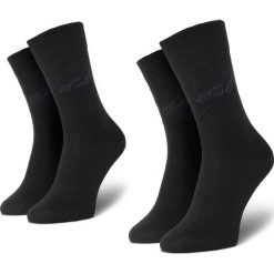 Zestaw 2 par wysokich skarpet damskich TOM TAILOR - 9702 Black 610. Czarne skarpetki damskie Tom Tailor, bez wzorów, z elastanu. Za 29,00 zł.