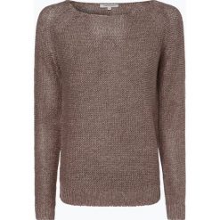 Apriori - Sweter damski z lnu, brązowy. Pomarańczowe swetry damskie Apriori, xl, bez wzorów, ze lnu, eleganckie, bez rękawów, bez kaptura. Za 79,95 zł.