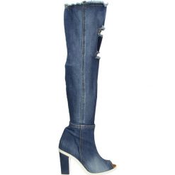 Kozaki - 198-Y10P1 JEA. Szare buty zimowe damskie Venezia. Za 279,00 zł.
