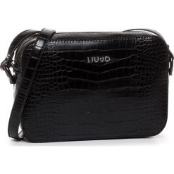 Torebka LIU JO - S Crossbody AA0092 E0084 Nero 22222. Czarne listonoszki damskie Liu Jo, bez wzorów, ze skóry ekologicznej, wizytowe, bez dodatków. Za 429,00 zł.