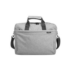 NATEC MUSTELA 15,6'' NTO-0766. Szare torby na laptopa marki Natec, w paski, z tkaniny. Za 60,93 zł.