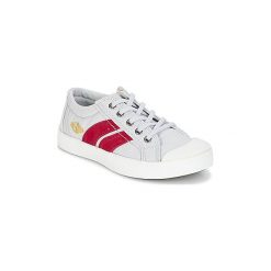 Buty Dziecko Palladium PALLAFLAME LOW CVS. Szare trampki chłopięce Palladium, bez wzorów, bez zapięcia. Za 181,30 zł.