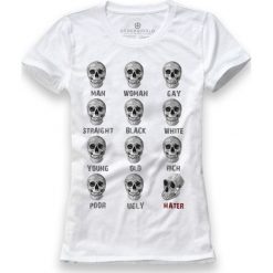 T-shirt damski UNDERWORLD Hater. Białe koszulki damskie Underworld, s, z bawełny. Za 69,99 zł.