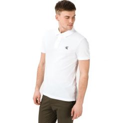 Calvin Klein Polo Koszulka Biały. Białe podkoszulki męskie Calvin Klein, m, bez wzorów, z bawełny, bez rękawów. Za 290,95 zł.