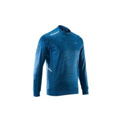 Bluza RUN WARM+. Niebieskie bejsbolówki męskie KALENJI, m, z długim rękawem, długie. Za 69,99 zł.