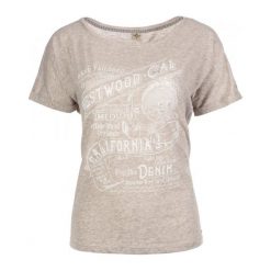 T-shirty damskie: Timeout T-Shirt Damski Xs Beżowy