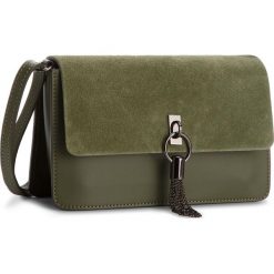 Torebka CREOLE - K10472 Zielony. Zielone listonoszki damskie marki Creole, na imprezę, ze skóry. Za 159,00 zł.