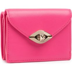 Mały Portfel Damski FURLA - Eye 1046923 P PCU4 SLL Lipstick h. Różowe portfele damskie Furla, bez wzorów, ze skóry. Za 519,00 zł.