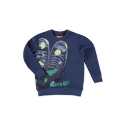Bluzy niemowlęce: STACCATO Boys Mini Bluza denim blue melange