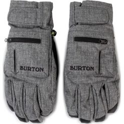 Rękawice snowboardowe Burton Mb Baker 2 In 1 Udg 10352101197. Szare rękawiczki damskie Burton, bez wzorów. W wyprzedaży za 189,00 zł.