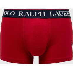 Polo Ralph Lauren - Bokserki. Czerwone bokserki męskie Polo Ralph Lauren, bez wzorów, z elastanu. W wyprzedaży za 89,90 zł.