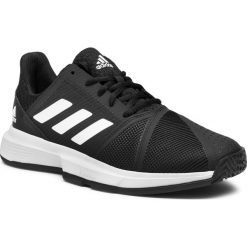 Buty adidas - CourtJam Bounce M FU8103 Cblack/Ftwwht/Cblack. Czarne sneakersy męskie Adidas, na co dzień, bez wzorów, z tworzywa sztucznego, klasyczne, bez zapięcia. Za 329,00 zł.