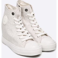 Big Star - Trampki. Szare trampki męskie BIG STAR, bez wzorów, z materiału, retro, na sznurówki. Za 139,90 zł.