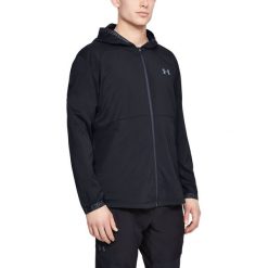 Under Armour Vanish Woven Kurtka Czarny. Czarne płaszcze męskie xxl, z elastanu. Za 412,95 zł.