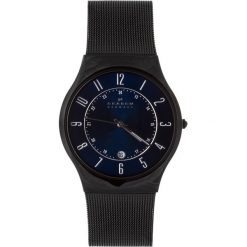 Zegarki męskie: Zegarek SKAGEN – Grenen T233XLTMN Black/Black