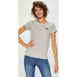 Sublevel - Top. Szare topy damskie Sublevel, l, z bawełny, z okrągłym kołnierzem. Za 59,90 zł.