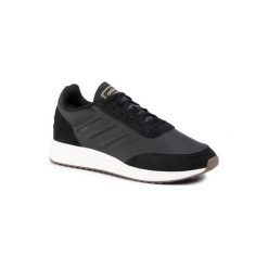 ADIDAS RUN70S EE9758. Czarne buty sportowe męskie Adidas, z zamszu, bez zapięcia. Za 279,99 zł.