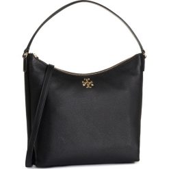 Torebka TORY BURCH - Kira Mixed-Materials Hobo 56457 Black 001. Czarne torebki klasyczne damskie Tory Burch, bez wzorów, ze skóry, klasyczne, bez dodatków. Za 2189,00 zł.