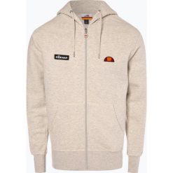 Ellesse - Męska bluza rozpinana – Carlint, beżowy. Brązowe bluzy męskie marki Ellesse, s, z nadrukiem, z kapturem, bez rękawów, z kapturem. Za 299,95 zł.
